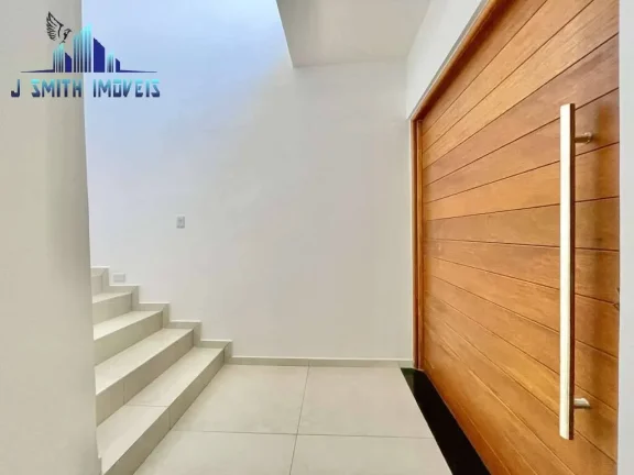 Imagem CASA NOVA, COM TODOS ACABAMENTOS, 3 SUÍTES, 5 VAGAS, PISCINA. Show!!