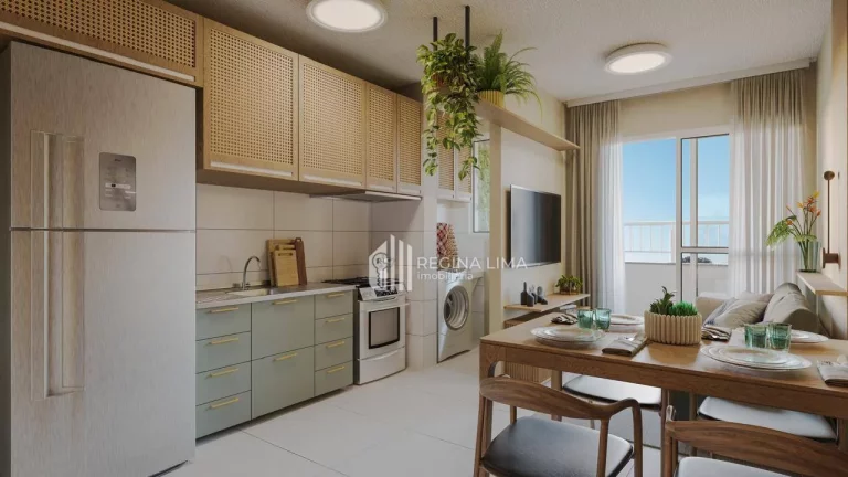 Imagem Apartamento com 2 dormitórios à venda, 43 m² por R$ 222.900 - Parque Piauí - Teresina/PI