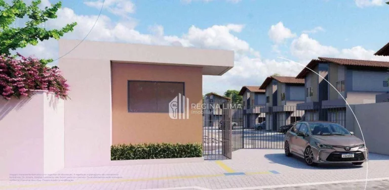 Imagem LANÇAMENTO: Casa duplex com 3 dormitórios à venda por R$ 192.015,00 - Condomínio MIRTES PARK PRIME - Todos os Santos - Teresina/PI