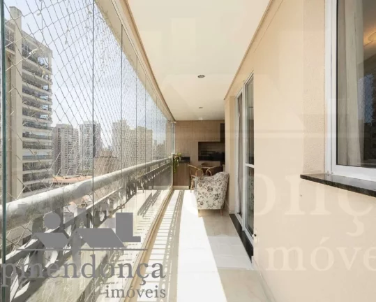 Imagem Apartamento na Vila Romana com 4 dormitórios ( 3 suites ) e 3 vagas, 172 m²