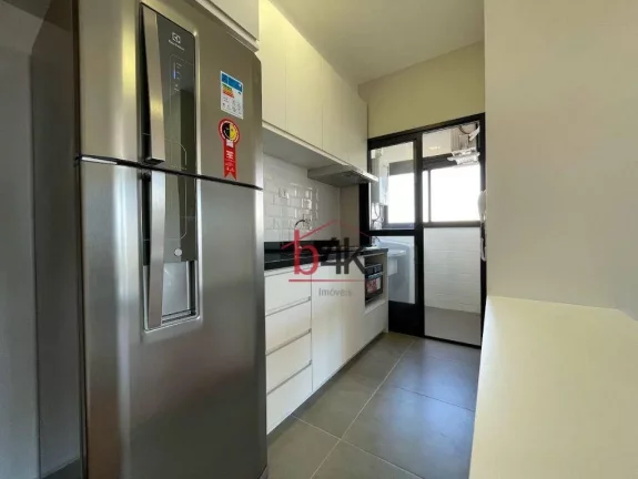 Imagem Apartamento mobiliado com 1 dormitório para alugar, 34 m² por R$ 3.966/mês - Chácara Santo Antônio (Zona Sul)