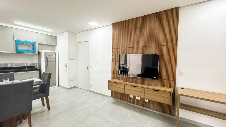 Imagem Apartamento mobiliado para alugar com 1 quarto e 1 vaga 45 m² R$4.200,00 pacote Acqua Bethaville - Barueri/SP