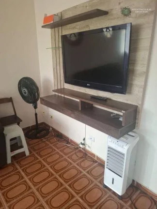 Imagem Apartamento com 1 dormitório à venda, 50 m² por R$ 370.000 - Vila Guilhermina - Praia Grande/SP