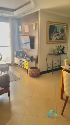 Imagem Lindo apartamento mobiliado à venda com 71m², 3 quartos e 1 vaga