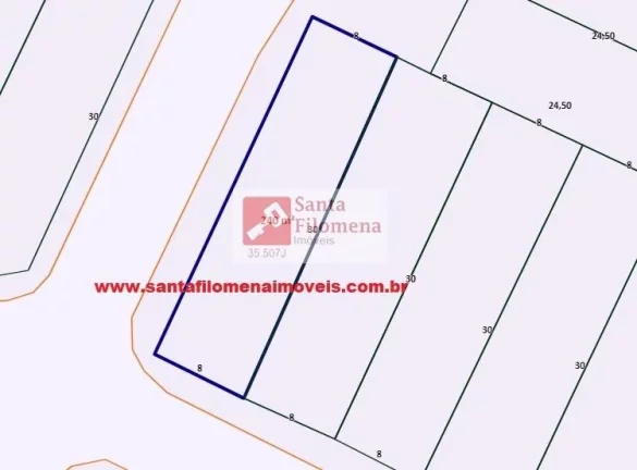 Terreno para Venda em Santo André, Vila Clarice