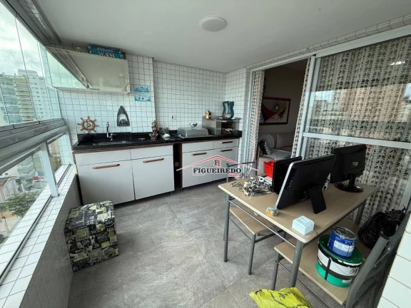 Imagem Apartamento à venda, 141 m² por R$ 1.300.000,00 - Vila Guilhermina - Praia Grande/SP