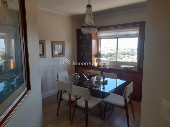 Imagem Cobertura de 280 m², semi mobiliada, no Jardim Chapadão, Campinas-SP. O imóvel oferece amplos e b...