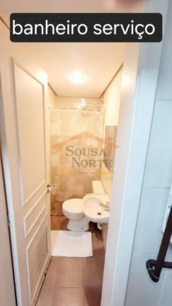 Imagem Apartamento mobiliado,104m², 3 dormitórios, sendo 1 suíte, sala ampla, sacada, lavabo, cozinha am...