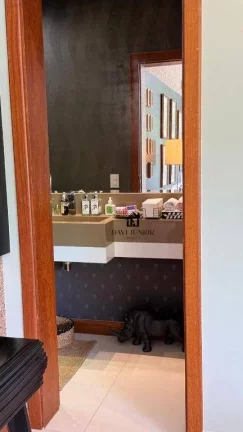 Imagem Casa com 4 suites à venda, 393 m² por R$ 4.600.000 - Condomínio AlphaVille Nova Esplanada 1 - Votorantim/SP