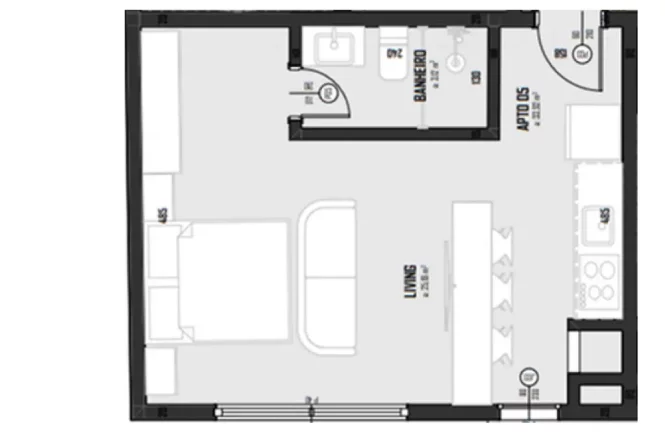 Imagem Rock Studios - Apartamento à venda no bairro Perequê - Porto Belo/SC