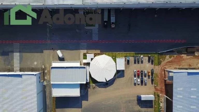 Imagem Galpão comercial para locação, Condomínio fechado