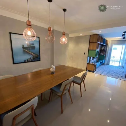 Imagem Apartamento Frente Mar com 3 dormitórios, sendo 3 suítes à venda, 166 m² por R$ 1.950.000 - Aviação - Praia Grande/SP