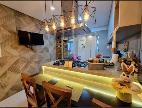 Imagem Apartamento com 3 dormitórios à venda, 144 m² por R$ 1.150.000 - Boqueirão - Santos/SP