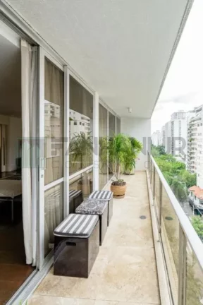 Imagem Luxuoso apartamento de 3 quartos e 3 suítes no coração do Jardim Paulista, São Paulo-SP: 346m², 3 salas e 2 vagas de garagem!