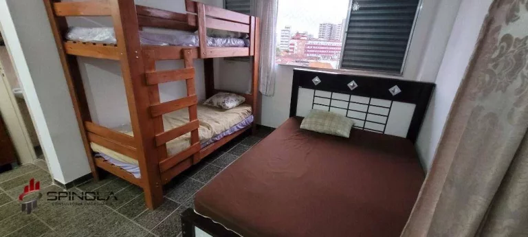 Imagem Kitnet com 1 dormitório à venda, 32 m² por R$ 195.000,00 - Mirim - Praia Grande/SP