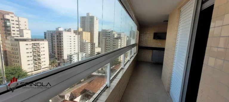 Imagem Apartamento com 2 dormitórios à venda, 84 m² por R$ 685.000,00 - Aviação - Praia Grande/SP