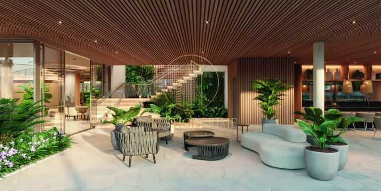 Imagem Um projeto contemporâneo, com casas espaçosas, plantas modernas e adequadas para o viver bem de to...