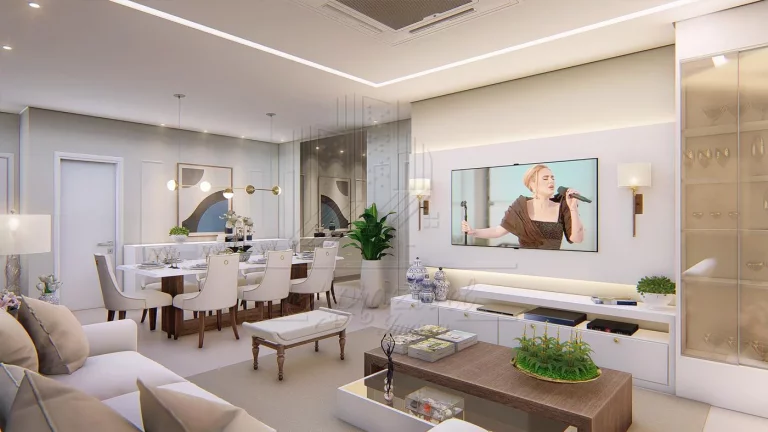 Imagem Apartamento na Planta para Venda em Praia Grande, Canto do Forte, 3 dormitórios, 3 suítes, 4 banheiros, 2 vagas