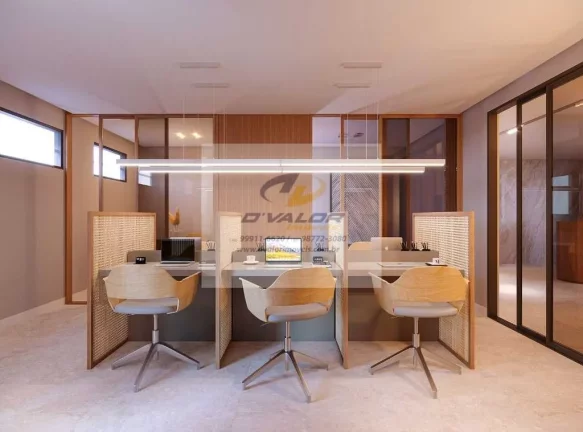 Imagem Vendo Apartamentos de 20 a 40 m², Varanda, Quarto.