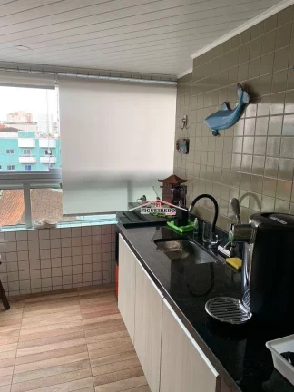 Imagem Apartamento com 3 dormitórios à venda, 104 m² por R$ 795.000,00 - Canto do Forte - Praia Grande/SP