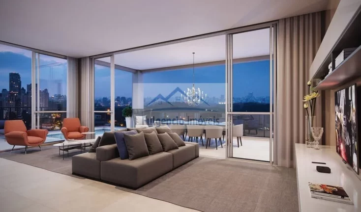 Imagem Apartamento de Luxo em Moema | 4 dorms. (sendo 2 suítes) e 3 vagas