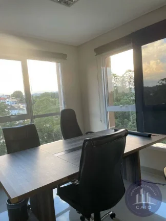 Imagem Sala mobiliada com 85m² para aluguel por R$ 11.9000,00 - Alphaville/SP