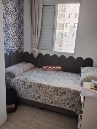 Imagem Apartamento com 3 quartos à venda, 60 m² por R$ 375.000 - Cocaia - Guarulhos/SP