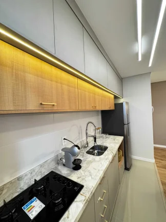 Imagem Apartamento Mobiliado com 2 Dormitórios sendo 1 Suíte na Anita Garibaldi em Joinville - SC