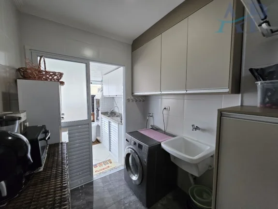 Imagem Apartamento na Guilhermina em Praia Grande com Vista Mar com 3 Dormitórios
