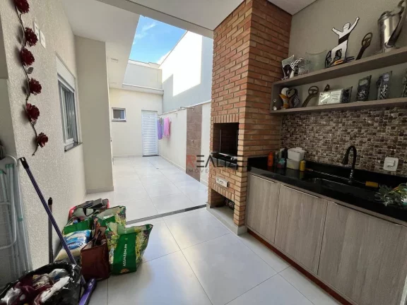 Imagem Casa térrea moderna com 3 dormitórios à venda, 105 m² por R$ 850.000 - Condomínio Jardins do Império - Indaiatuba/SP