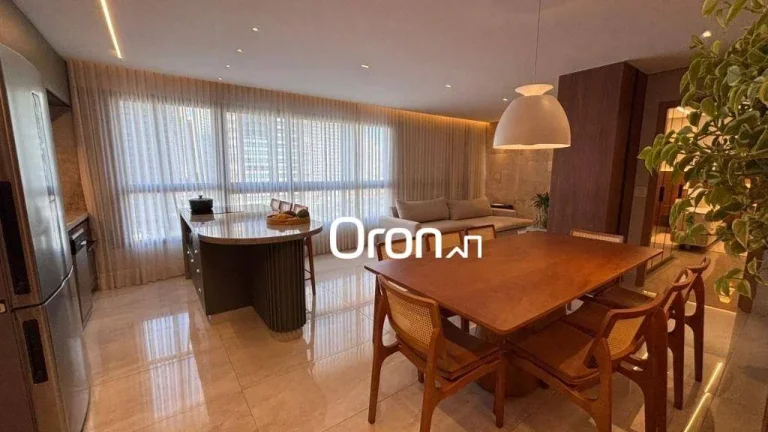 Imagem Apartamento mobiliado com 2 dormitórios à venda, 89 m² por R$ 1.300.000 - Setor Oeste - Goiânia/GO