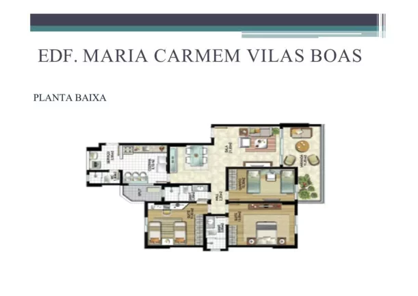 Imagem Apartamento à venda, no Maria Carmen Vilas Boas, em Salvador, Rio Vermelho, com 3 quartos, 102,4m2