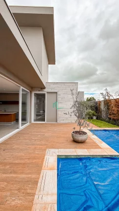 Imagem CASA DE ALTO PADRÃO COM LINDO PROJETO Á VENDA EM CONDOMINIO FECHADO EM FRANCA/SP
