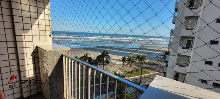 Imagem Apartamento com 1 dormitório à venda, 54 m² por R$ 320.000,00 - Real - Praia Grande/SP