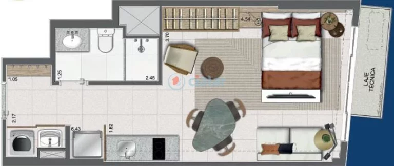 Imagem Garden à venda 1 Quarto 1 Vaga 51.73M Centro Rio de Janeiro - RJ | Residencial Skylux Imagem Garden à venda 1 Quarto 1 Vaga 51.73M Centro Rio de Janeiro - RJ | Residencial Skylux