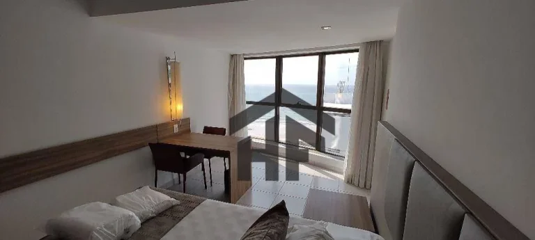 Imagem Flat com 1 Quarto na Beira Mar do Pina, Recife