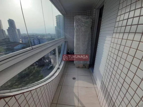 Imagem Apartamento com 1 dormitório à venda, 52 m² por R$ 320.000,00 - Vila Guilhermina - Praia Grande/SP