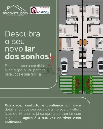 Imagem Apresentamos o Residencial Malibu em construção no Loteamento Lisboa II São Jose SC Brasil