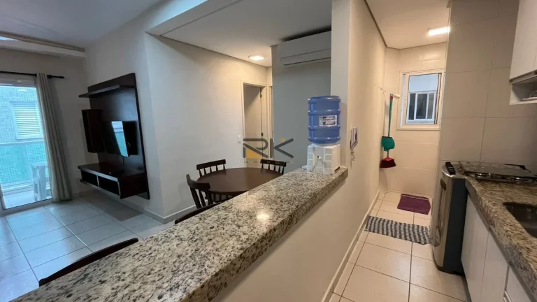 Imagem APARTAMENTO PRAIA GRANDE com 2 dormitórios sendo 1 suíte,1 vaga de garagem,varanda gourmet com churrasqueira