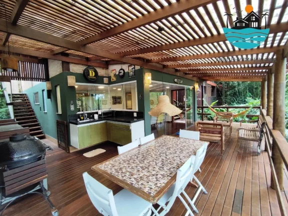 Imagem Casa a Venda em Juquehy em meio a Mata - Condomínio, 4 quartos, Varanda Gourmet com vista para mata, 150m² de área construída | Juquehy Imobiliária