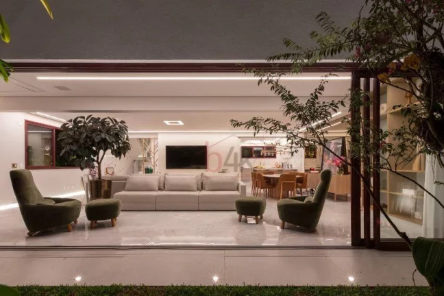 Imagem Casa de Luxo no Condomínio Fechado Casa Jardim Campo Belo à Venda - B4K Imóveis