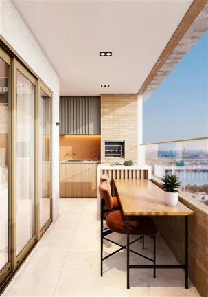 Imagem APARTAMENTO COM 61.89 m² - GUILHERMINA - PRAIA GRANDE SP