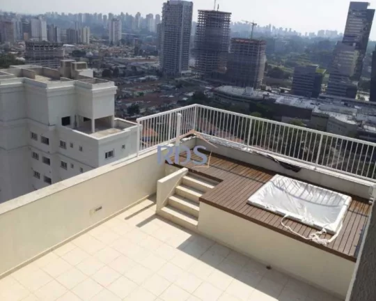 Imagem Vende Excelente apartamento cobertura Duplex 227m² no Brooklin