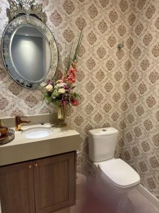 Imagem Apartamento com 3 suítes, mobiliado, no condomínio frente mar mais completo no bairro Gravatá em Navegantes a venda com a Imobiliária Adriano Carpes.