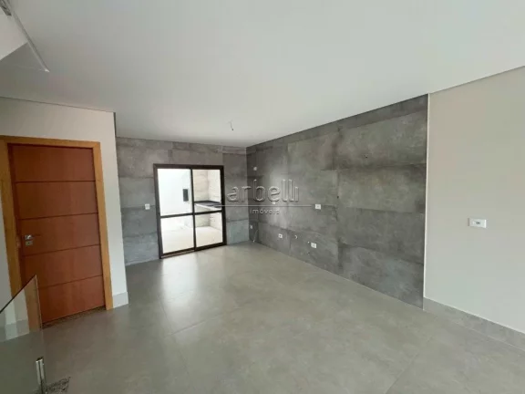 Imagem Sobrado com 170 M² com 3 dormitórios suítes, sala, lavabo, cozinha, área de serviços, churrasqu...