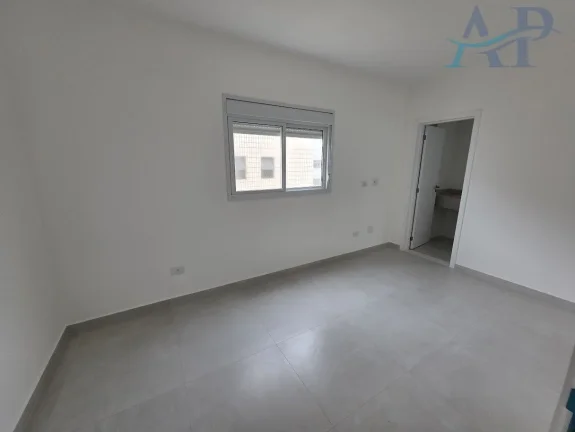 Imagem Apartamento na Guilhermina em Praia Grande com 2 Quartos Frente Mar