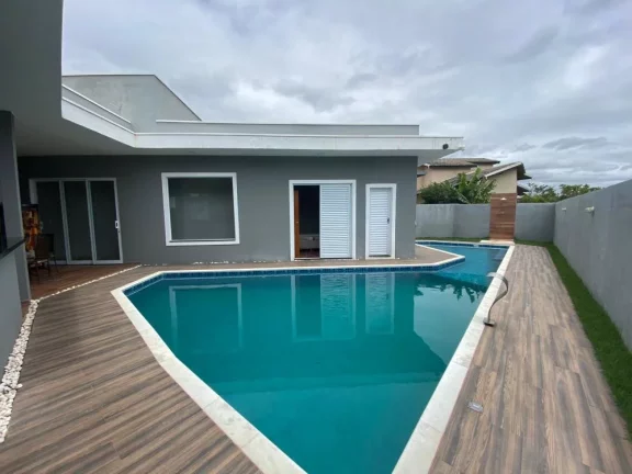 Imagem Incrível casa com piscina a venda em condomínio fechado Ninho Verde I Eco Residence em Porangaba- SP
