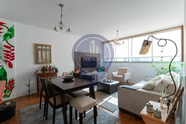 Imagem Apartamento à venda em Indianópolis, São Paulo-SP: 3 quartos, 2 salas, 3 banheiros, 1 vaga de garagem - 95,00m².