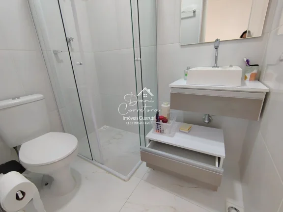 Imagem Imperdível! Apartamento de luxo à venda em Guarujá-SP, Pitangueiras. 3 quartos, 3 suítes, 2 salas, 5 banheiros, 2 vagas, 180m².