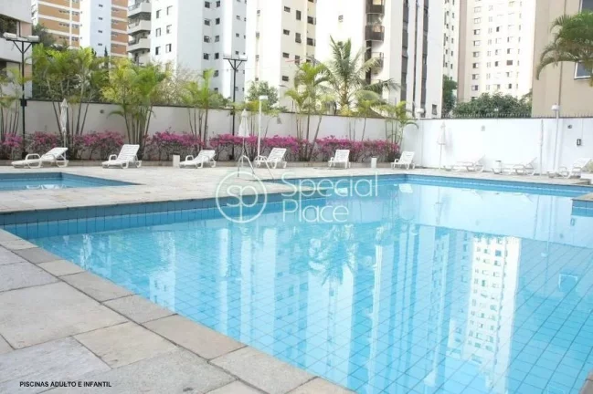 Imagem Moema Pássaros - Ótima localização Sacada Ar condicionado 98 metros 3 dorms 1 suíte 1 vaga Pisc...